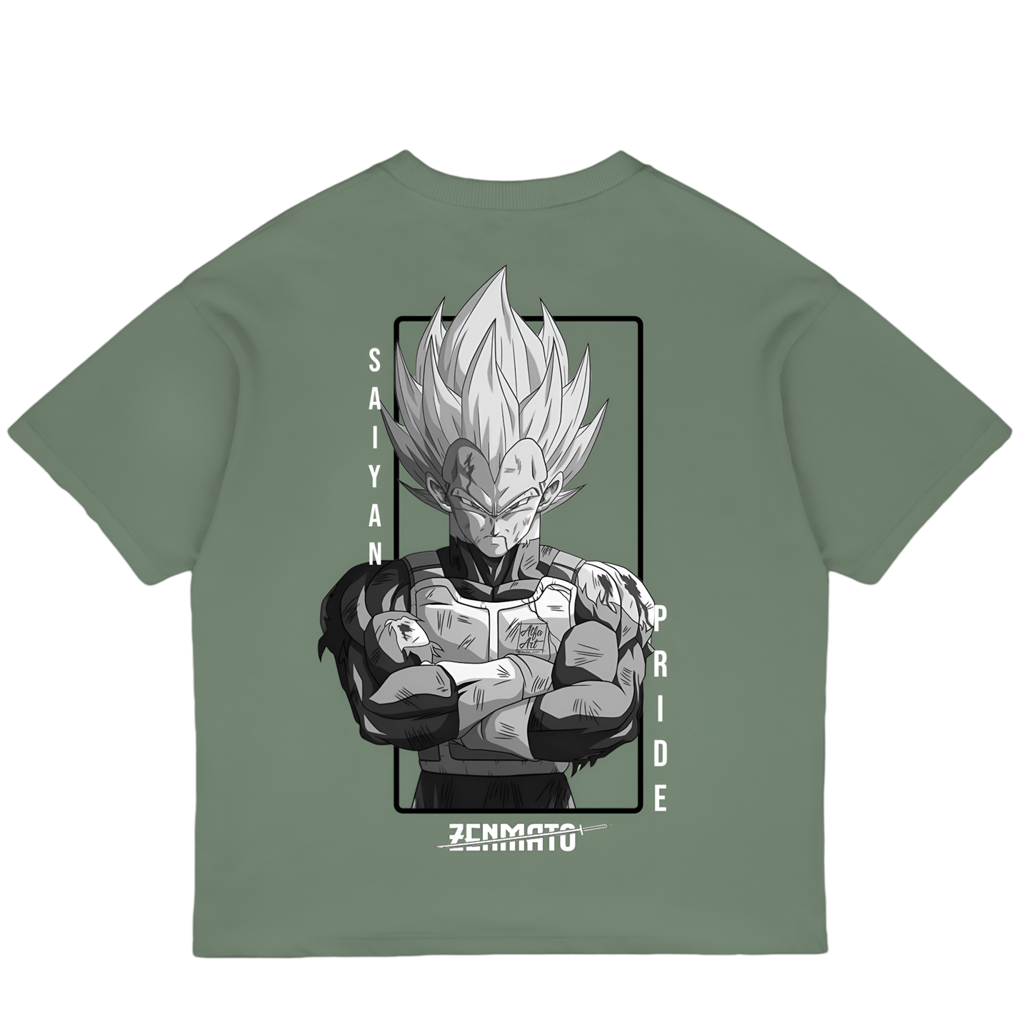 Vegeta Saiyan Pride Oversize Tee