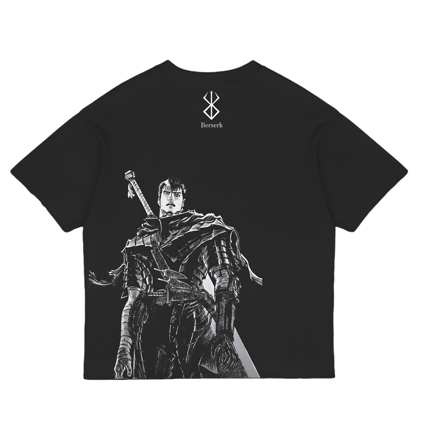 Berserk Black Swordsman Oversize Tee