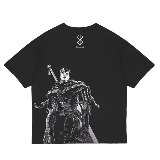 Berserk Black Swordsman Oversize Tee