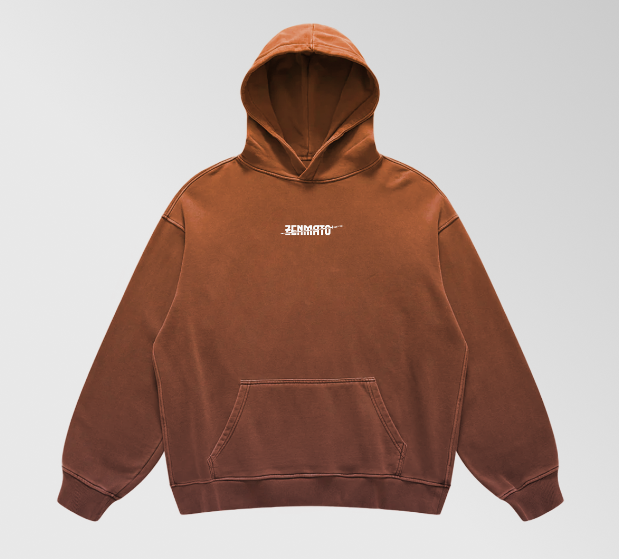 Berserk Core Oversized Pull Over Hoodie (Acid Washed)