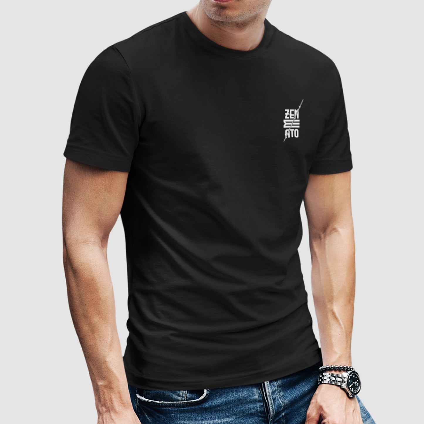 Zenmato Fitted Tee (Black)