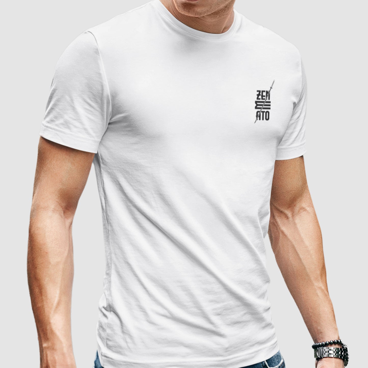 Zenmato Fitted Tee (White)